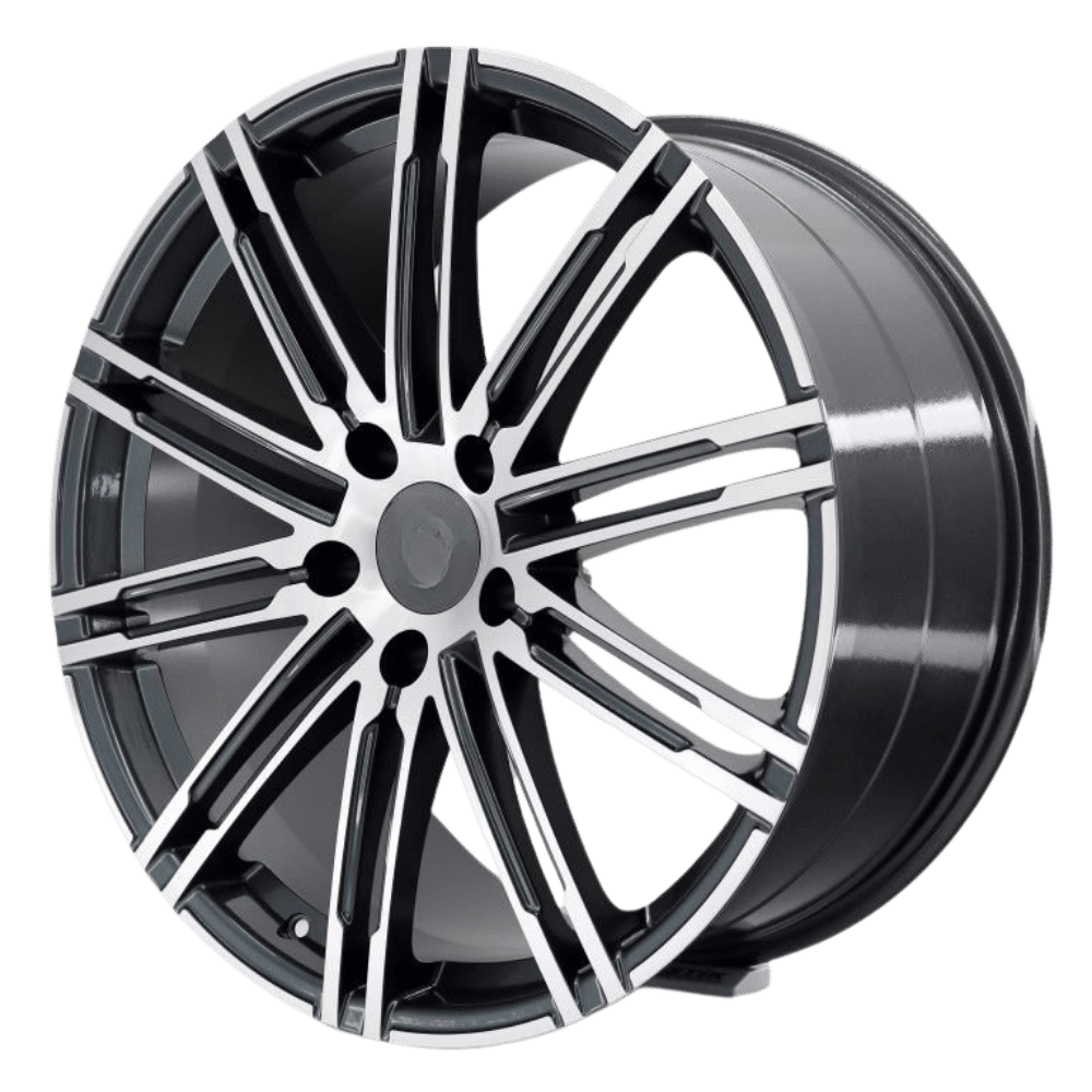 20'' İnç 5X130 Porsche Cayenne Gun Machined  Jant Takım