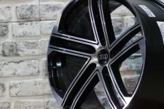 19'' İnç 5X112 Audi-Volkswagen-Mercedes-Seat Black Machined  Jant Takım