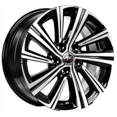 16 İnç 5x98 Alfa Romeo Fiat Uyumlu 6.5J ET40 PARLAK SİYAH (BF) Jant Takımı