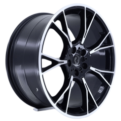 19 İnç 5X112 Bmw E60-E90-F10 Black Machined Jant Takım