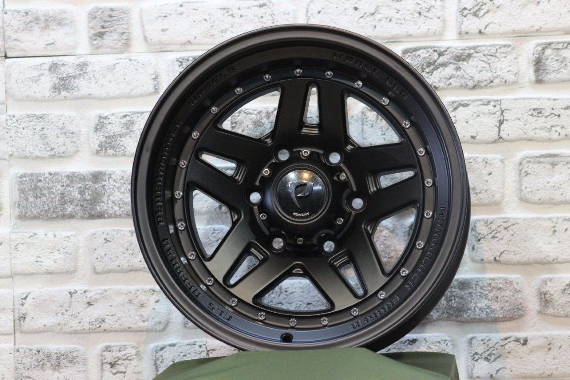 16 İnç 6X114.3 X-Class,Navara Off-Road Mat Black Jant Takım