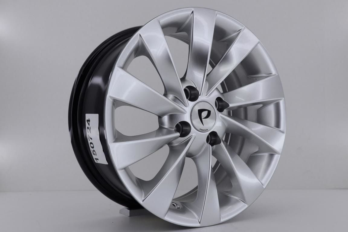 14'' 5X100 Volkswagen Seat Hyper Silver Jant Takım