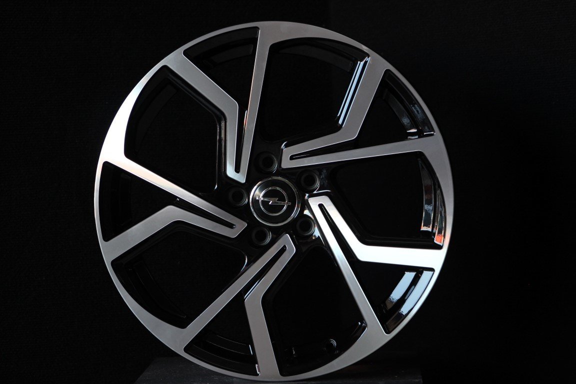 18'' İnç 5X108 Ford-Citroen Black Machined  Jant Takım