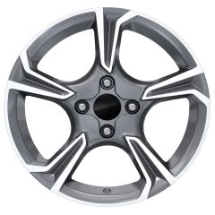 16 İnç 4X100 Renault Opel Honda Fiat Gun Metal Diamond Jant Takım