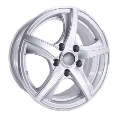 15'' 5x100 Volkswagen Skoda Seat Silver Jant Takım