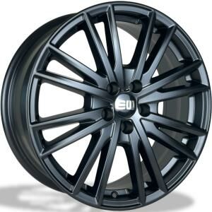 15'' 4X108 Peugeot Citroen Black Mat Jant Takım
