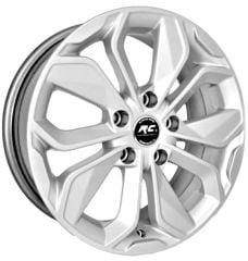15 İnç 4x100 Renault Honda Hyundai Uyumlu Silver Jant Takımı | R1 Wheels