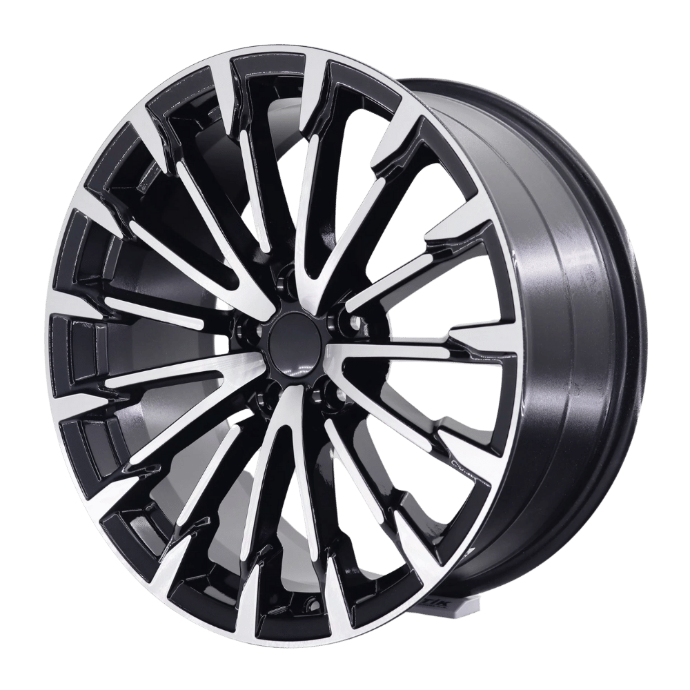 19'' İnç 5X112 Audi-Wolksvagen Black Machined  Jant Takım