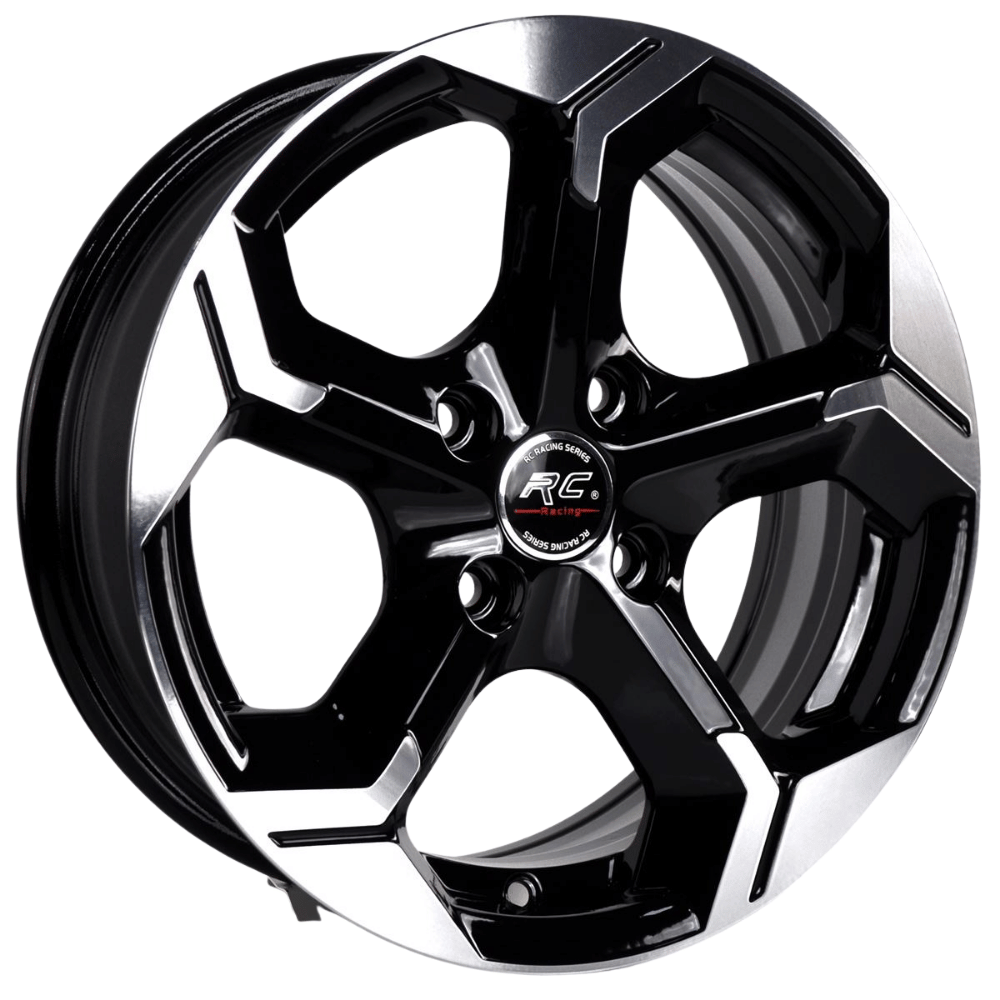 17 İnç 4x100 Honda Toyota Hyundai Uyumlu Black Polish Jant Takımı