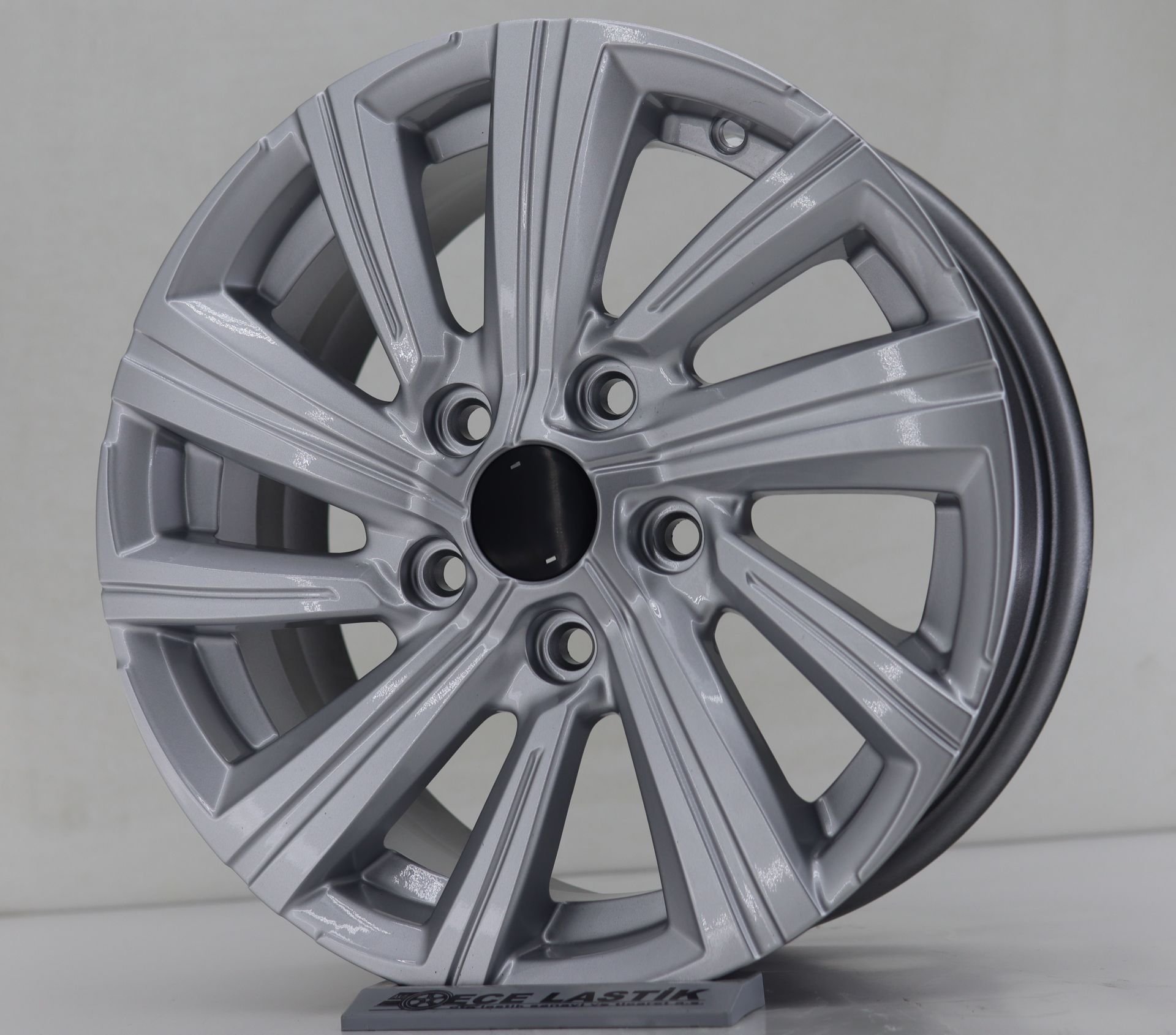 15 İnç 5X114.3 Honda Hyundai Toyota Black Polish Jant Takım