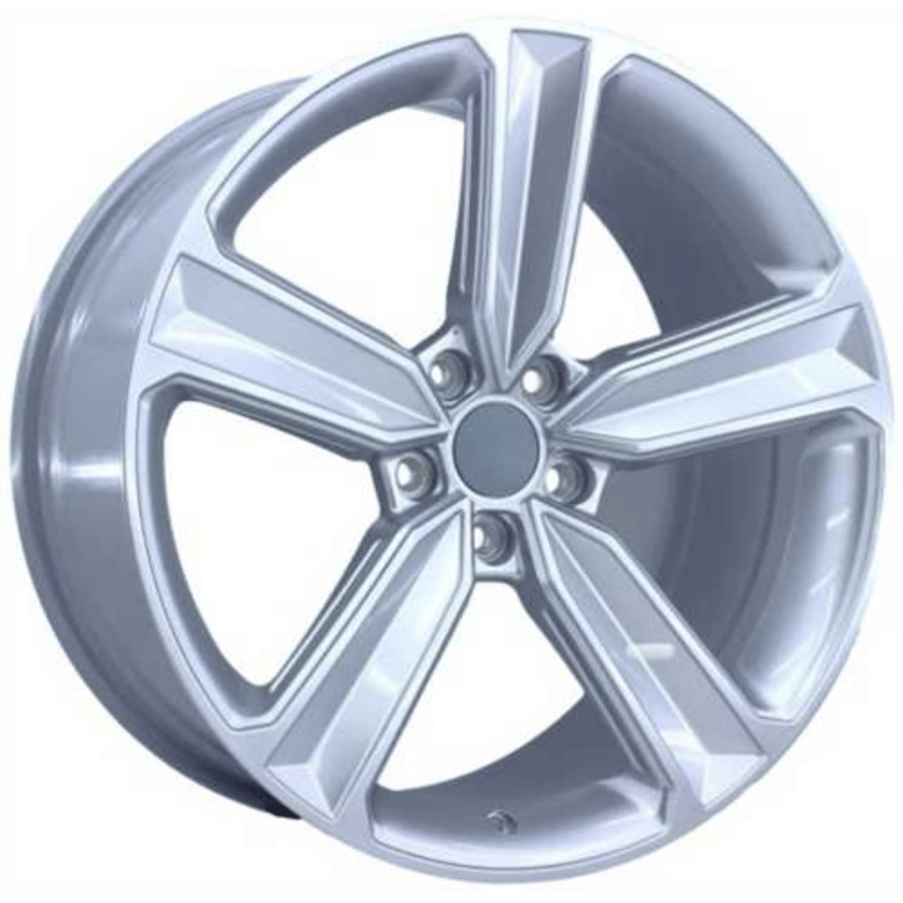 16 İnç 5x120 BMW Volkswagen Uyumlu Silver Polish Milling Jant Takımı