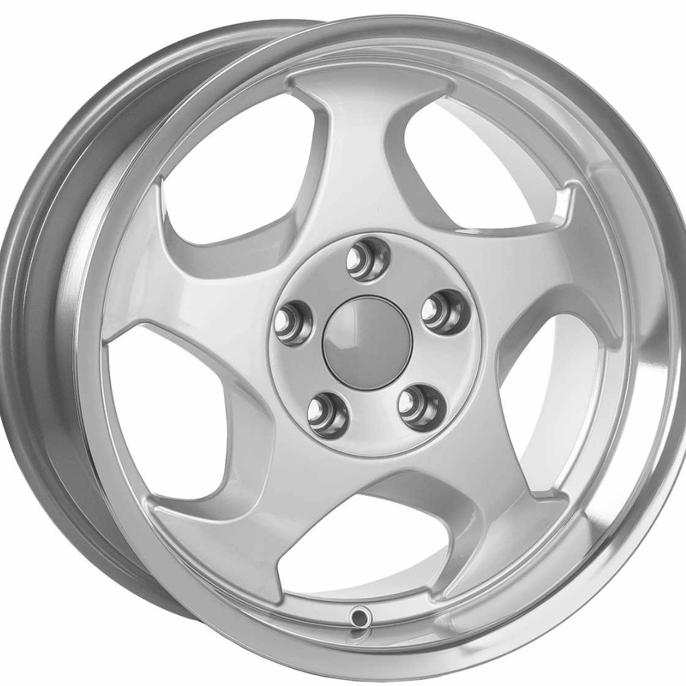 17 İnç 5x120 BMW E34 E36 Uyumlu Throwing Star Silver Jant Takımı (Arka)