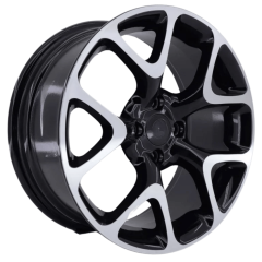 17'' İnç 4X100 Opel Opc Black Machined  Jant Takım