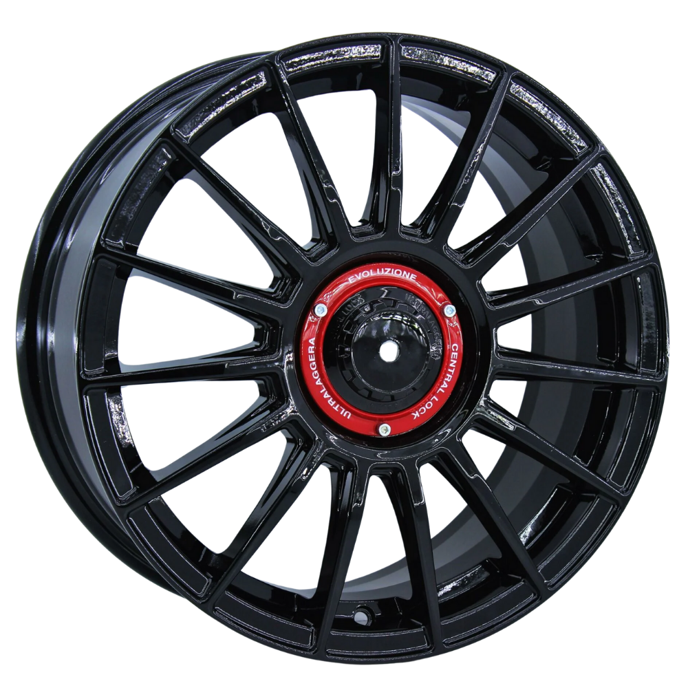 16 İnç 5x100 Volkswagen & Seat & Skoda Uyumlu Siyah Jant Takımı | R1 Wheels