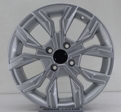 15 İnç 4x100 Fiat Honda Renault Uyumlu Silver Jant Takımı | R1 Wheels