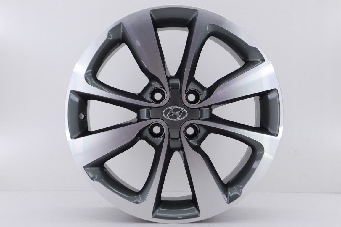 16 İnç 4X100 Hyundai İ20 İcon Gun Machined  Jant Takımı