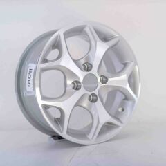 15 İnç 5X100 Seat Skoda Volkswagen Kar Tanesi Silver Jant Takımı