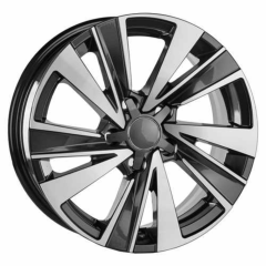 16 İnç 5X114.3 Toyota  Uyumlu Gun Metal Face Jant Takımı