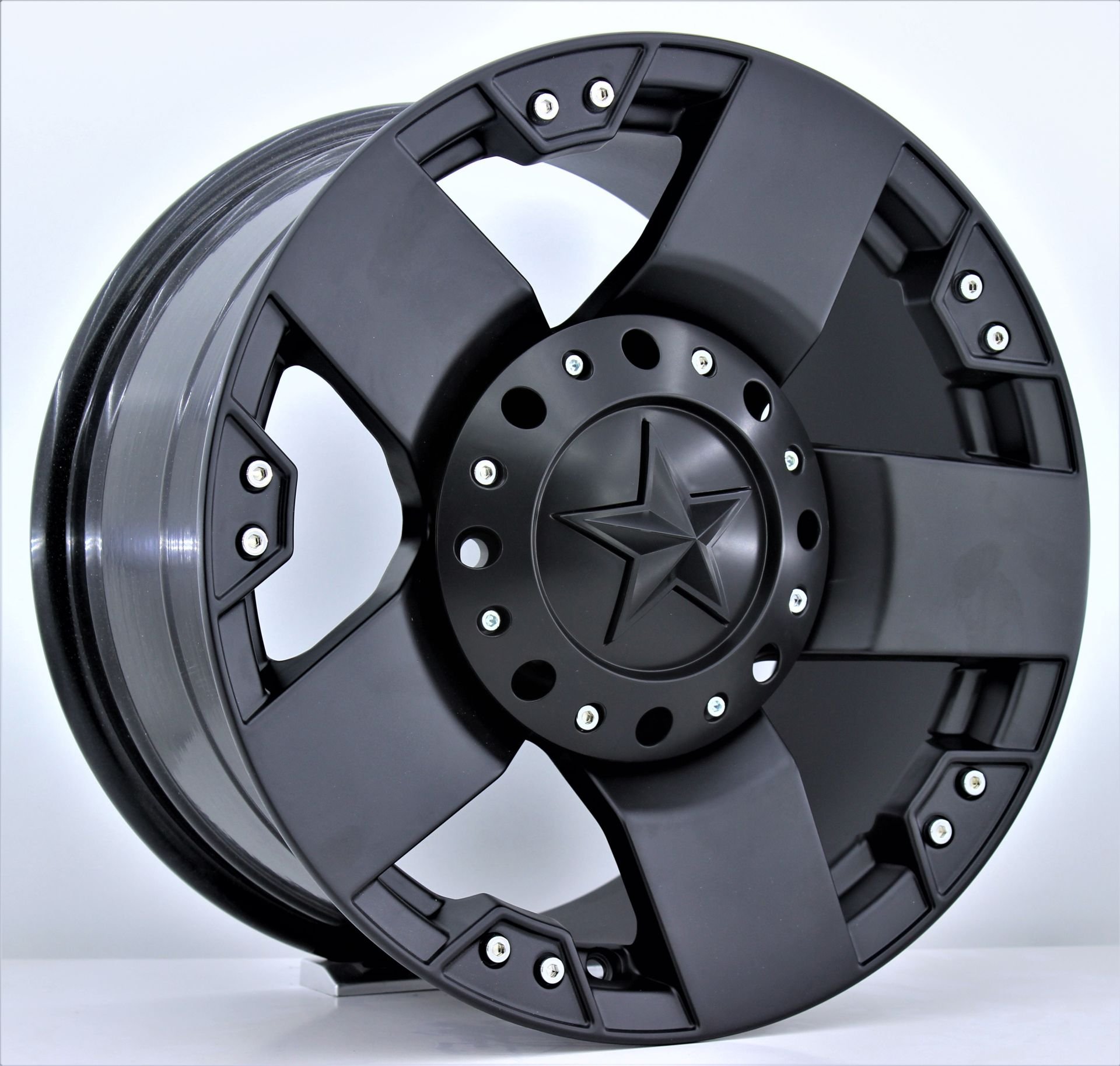 17 İnç 5X139.7 17*9 Et15 Rockstar Off Road Matt Black Jant Takım