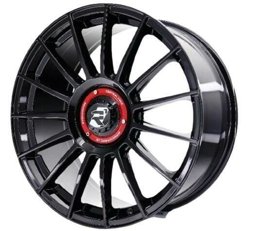 16'' 5X108 Ford Volvo Black Jant Takım