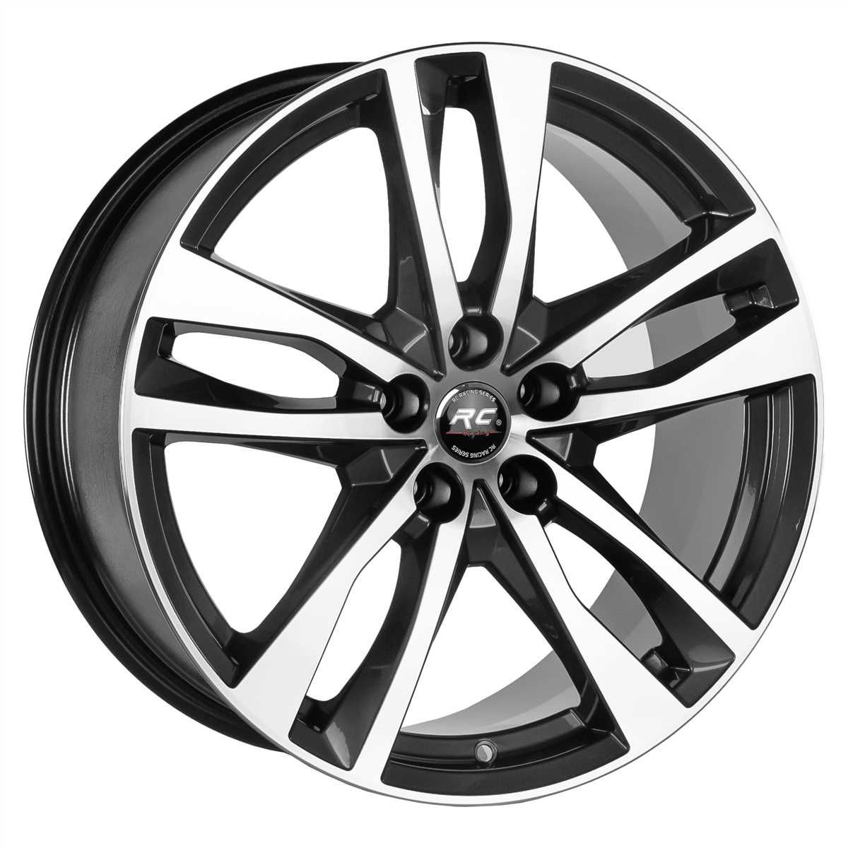19 İnç 5x112 Audi Volkswagen Mercedes Uyumlu Gun Metal Polish Jant Takımı