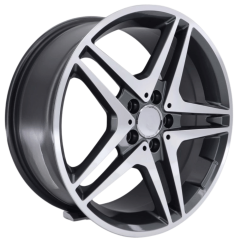 18'' İnç 5X112 18*8 Et48 Mercedes Amg Gun Metal Polish  Jant Takım