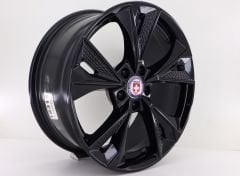 17  İnç 5X100 Seat Skoda Volkswagen Black Lip Jant Takım