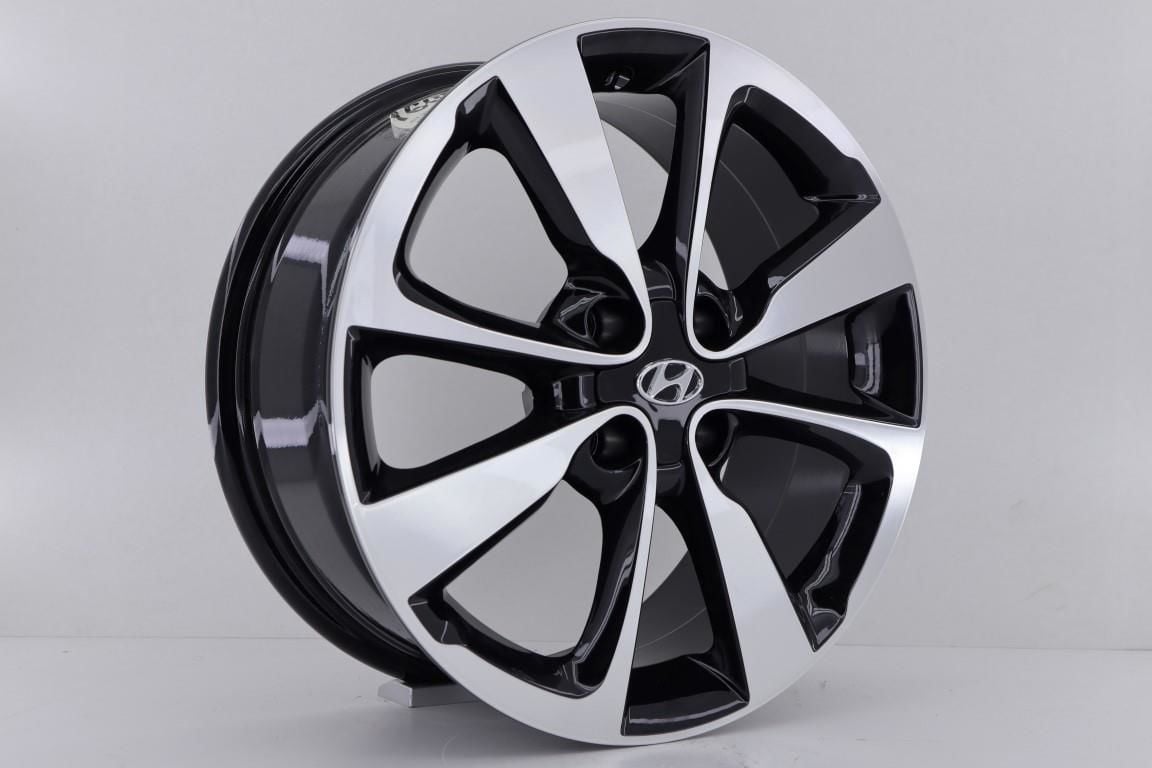 16 İnç 4X100 Honda Opel Renault Black Polish Jant Takım