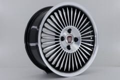 16'' İnç 4X100 Honda-Polo-Toyota-Tofaş Black Machined  Jant Takım