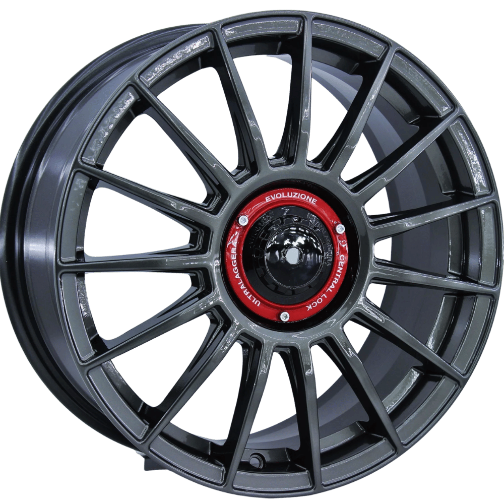 17 İnç 4x108 Ford Peugeot Citroen Uyumlu Gun Metal Jant Takımı | R1 Wheels