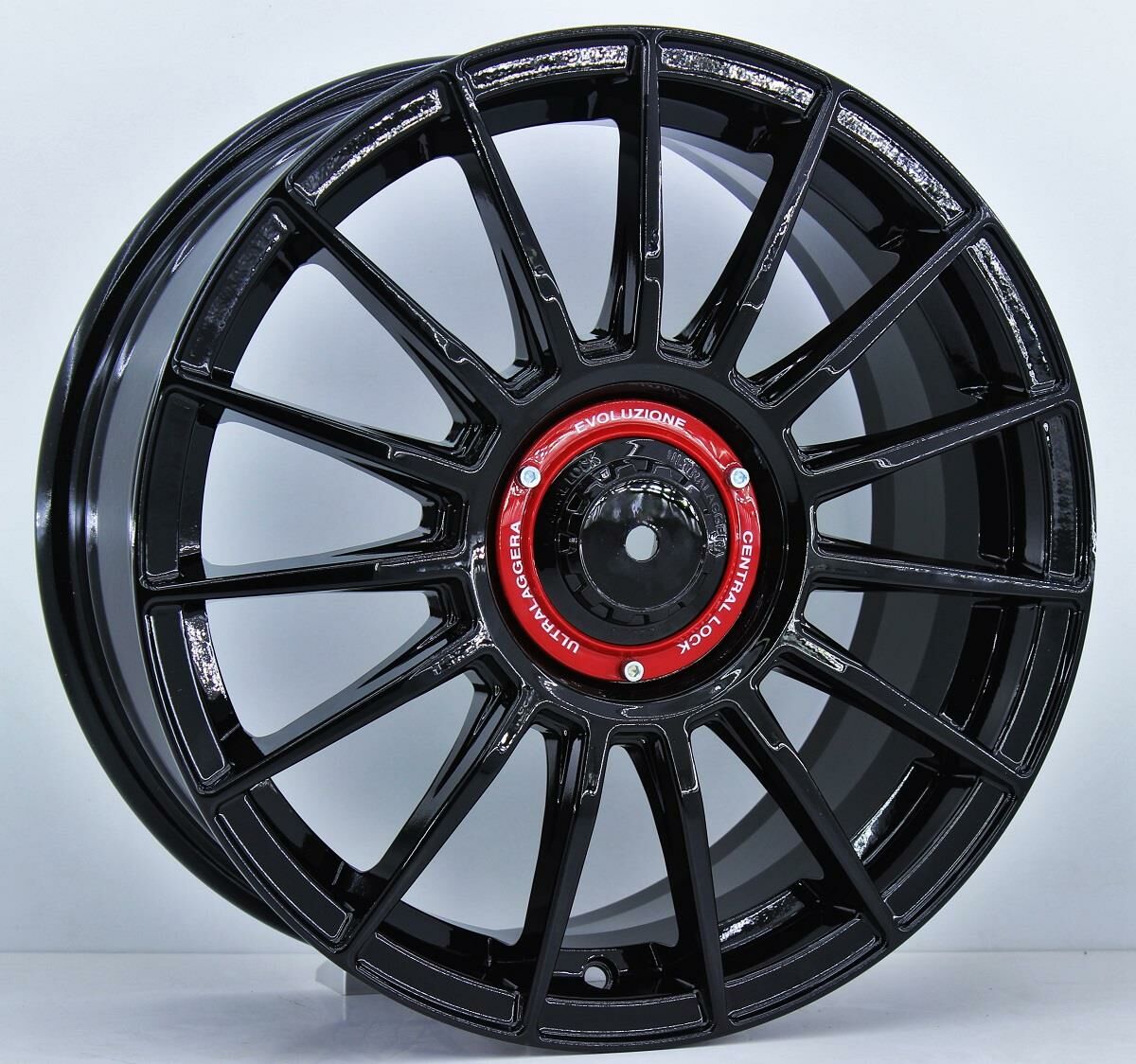 17 İnç 4X108 Citroen Peugeot Supersport Black Jant Takımı