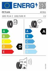 Petlas 185R14C 102/100R 8PR FULL POWER PT825 PLUS (2024)