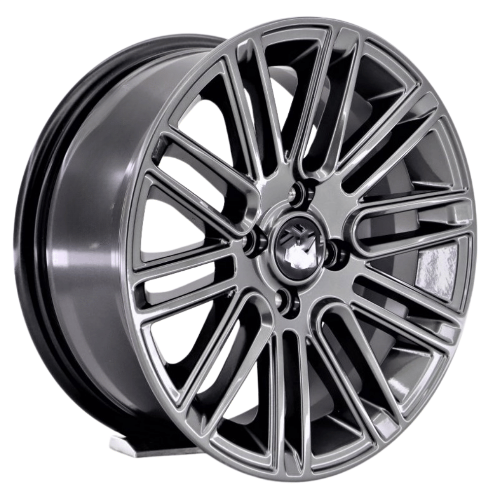 15 İnç 4X100 Honda Toyota Hyundai Uyumlu Bentley Gun Metal Jant Takımı
