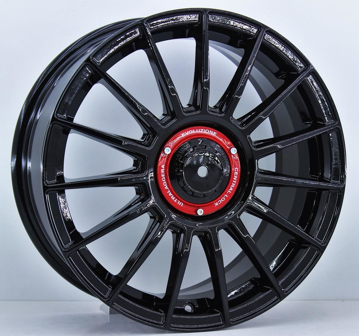 17 İnç 5X108 Ford Volvo Mazda Supersport Black Jant Takım