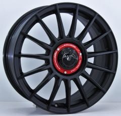 17 İnç 4X100 Fiat Renault Honda Opel Supersport Matt Black Jant Takım