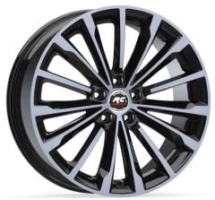 18 İnç 5x112 Volkswagen Audi Seat Uyumlu Black Polish Jant Takımı