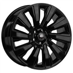 22 İnç 5x120 BMW Land Rover Uyumlu Black Çift Aplikasyon Jant Takımı