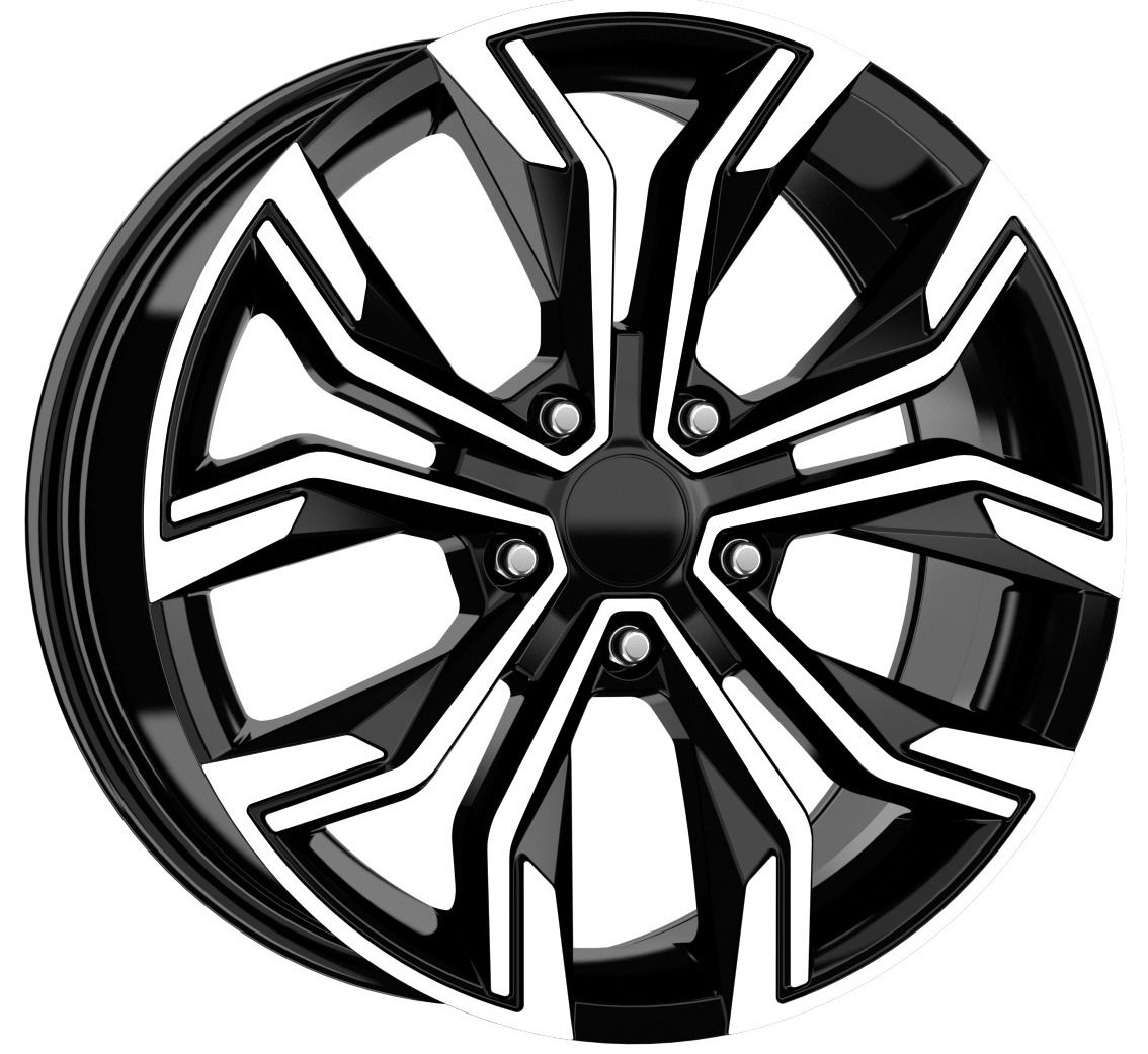 17 İnç 5X114 Renault Honda Toyota Black Daimond Jant Takım