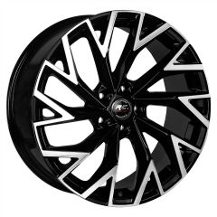 19 İnç 5x112 Audi Volkswagen Seat Uyumlu Black Polish Jant Takımı