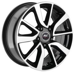 16'' 5x114.3 Honda Hyundai Toyota black Polish Jant Takım