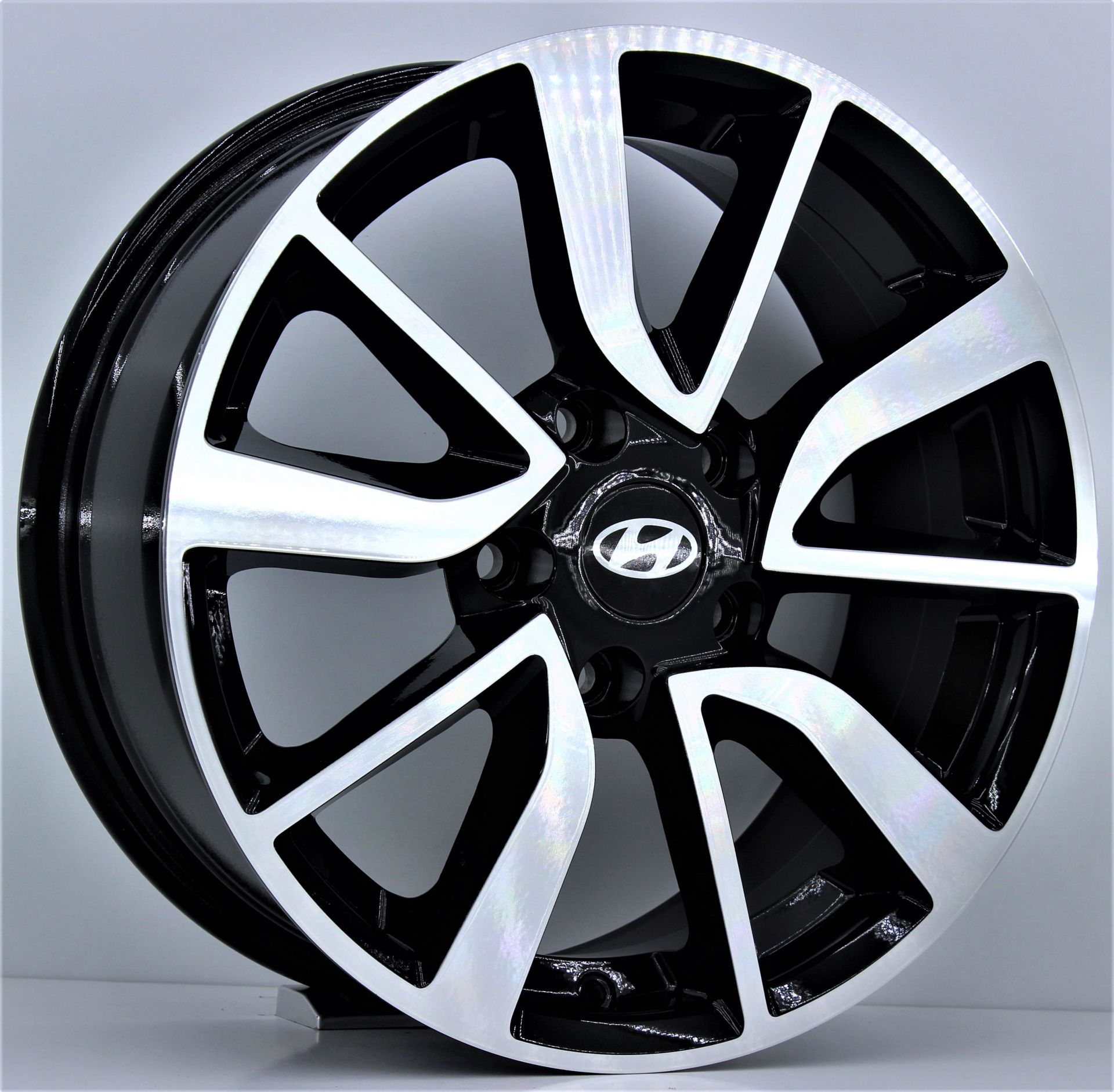 16'' 5x114.3 Honda Hyundai Toyota black Polish Jant Takım