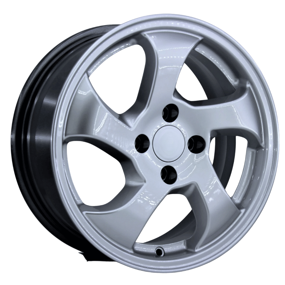 15 İnç 4x100 Honda Fiat Toyota Uyumlu Silver Jant Takımı | R1 Wheels