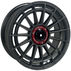 18 İnç 5x98 Fiat Alfa Romeo Uyumlu Füme Gun Metal Jant Takımı