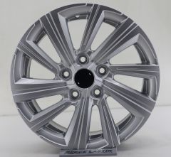16 İnç 5X114.3 Renault Toyota Silver Jant Takım