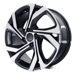16 İnç 5X114.3 Renault Hyundai Black Polish Jant Takım