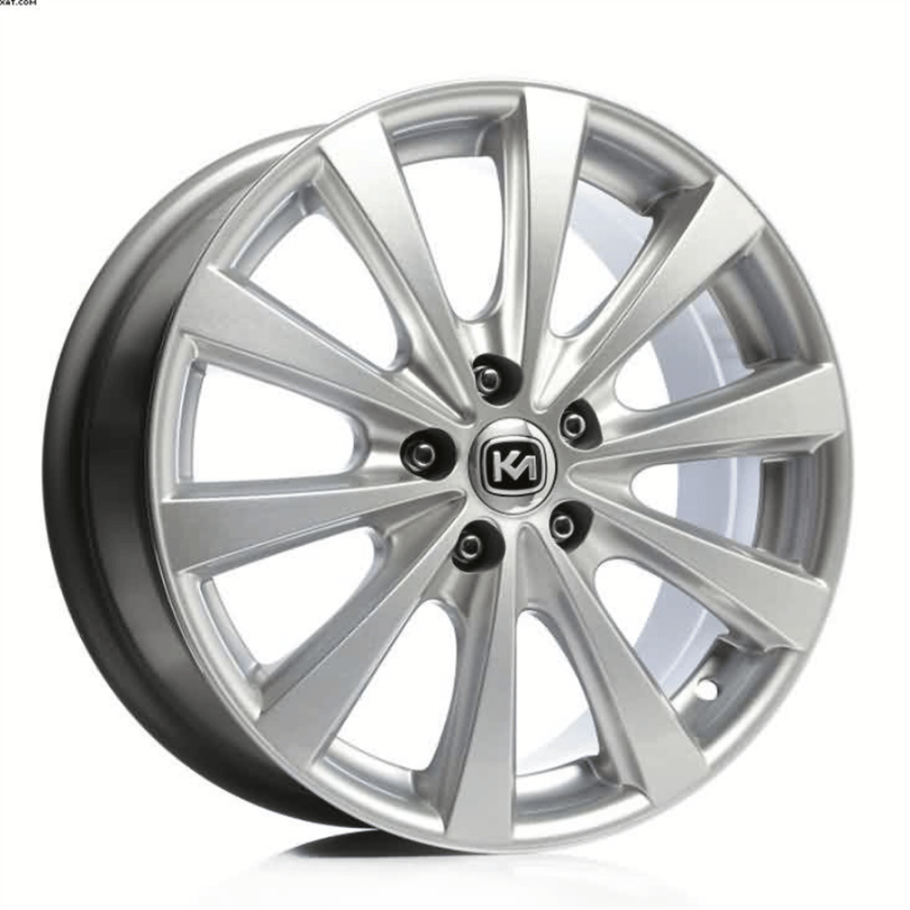 14 İnç 4x100 Toyota Honda Hyundai Renault Uyumlu Silver Jant Takımı