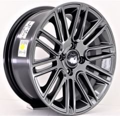 15 İnç 5X112 15*6.5 Et35 Bentley Volkswagen Audi Mercedes Gun Metal Jant Takım