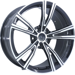 19 İnç 5X112 Bmw G20 G30 Uyumlu Black Polish Jant Takımı