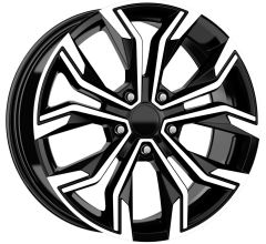 17'' 4X100 Volkswagen Fiat Honda Toyota Renault Black Daimond Jant Takım