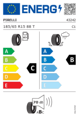 Pirelli Cinturato P1 185/65 R15 88T Yaz Lastiği (2024)